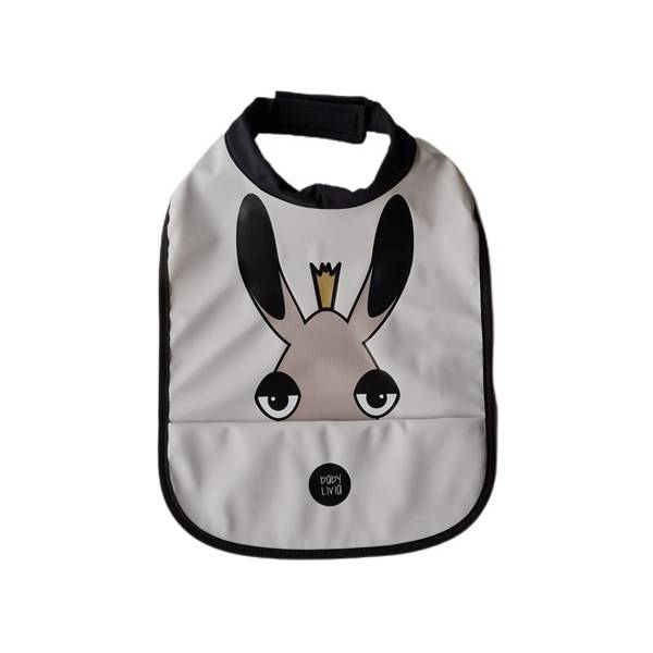 Baby Livia, Śliniak Grey Łoś