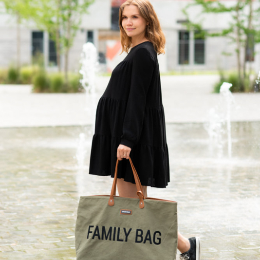 Childhome, Torba Family Bag - Kanwas Khaki Childhome, Torba Family Bag - Kanwas Khaki