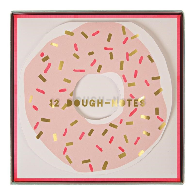 Meri Meri, zestaw kartek ozdobnych Donat