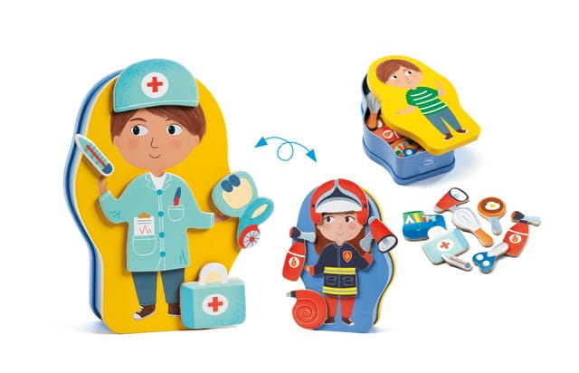 Djeco, Magnetyczne puzzle ZAWODY