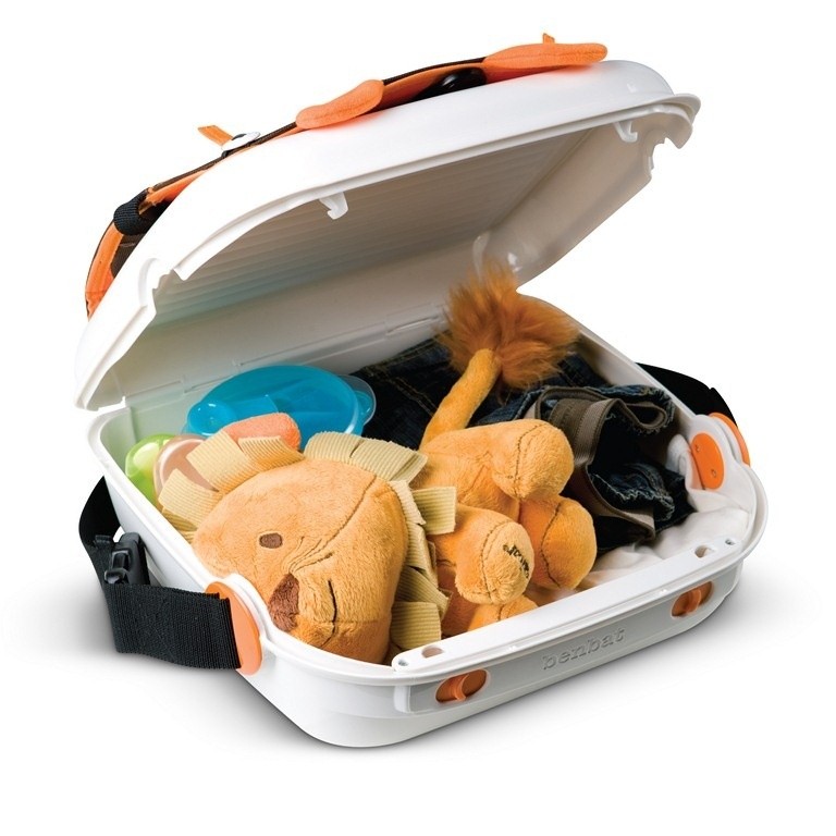 Walizeczka i krzesełko 2w1 Benbat Yummigo - pomarańczowa