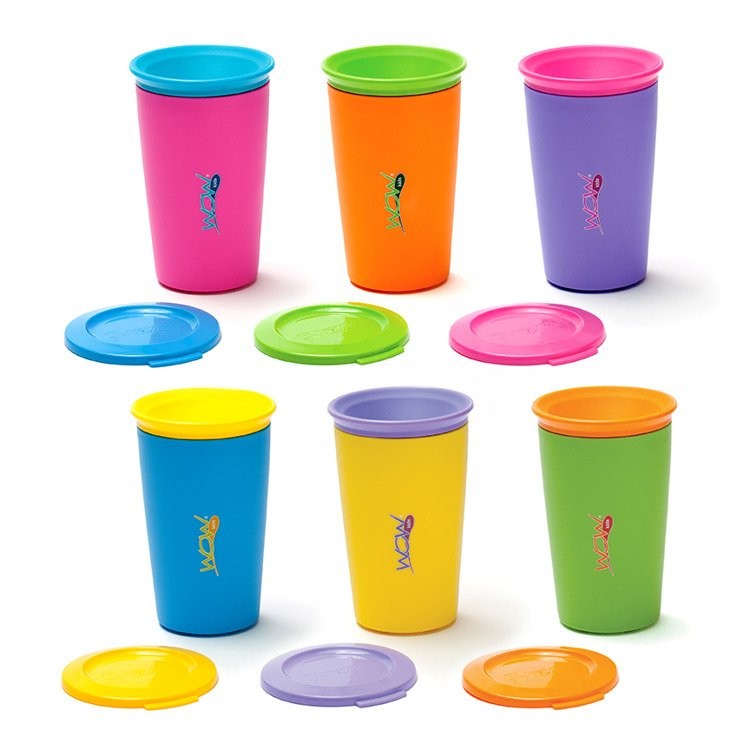 WOW, Kids Kubek niekapek 360 st. różowy