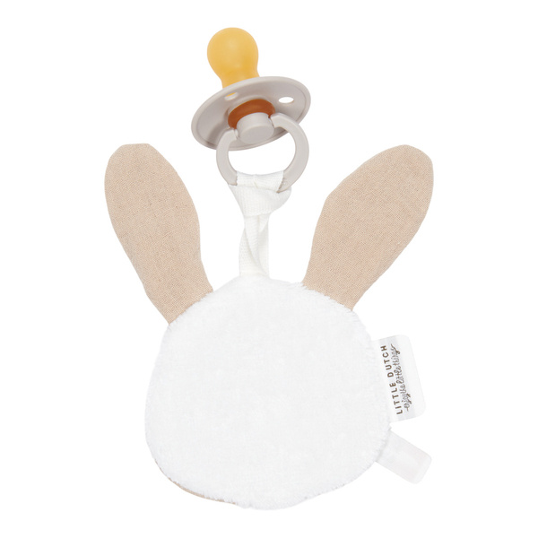 Little Dutch, Przytulaczek do smoczka muślinowy Bunny Little Dutch, Przytulaczek do smoczka muślinowy Bunny
