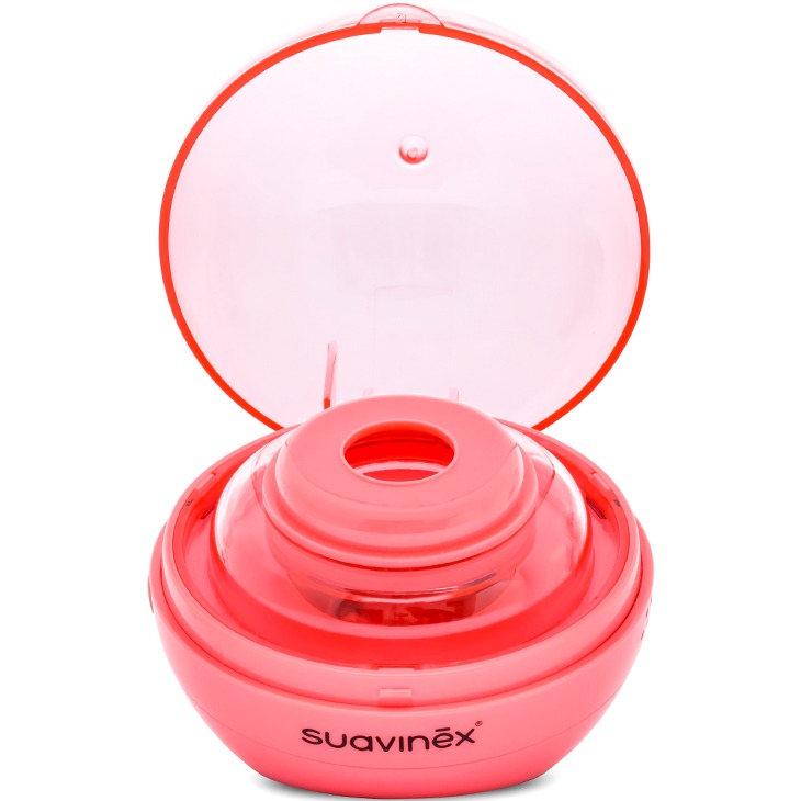 Suavinex, Sterylizator smoczków UV - różowy