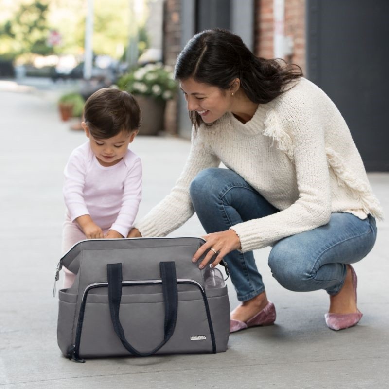 Skip Hop, Torba Main Frame Wide Open Slate Skip Hop, Torba Main Frame Wide Open Slate