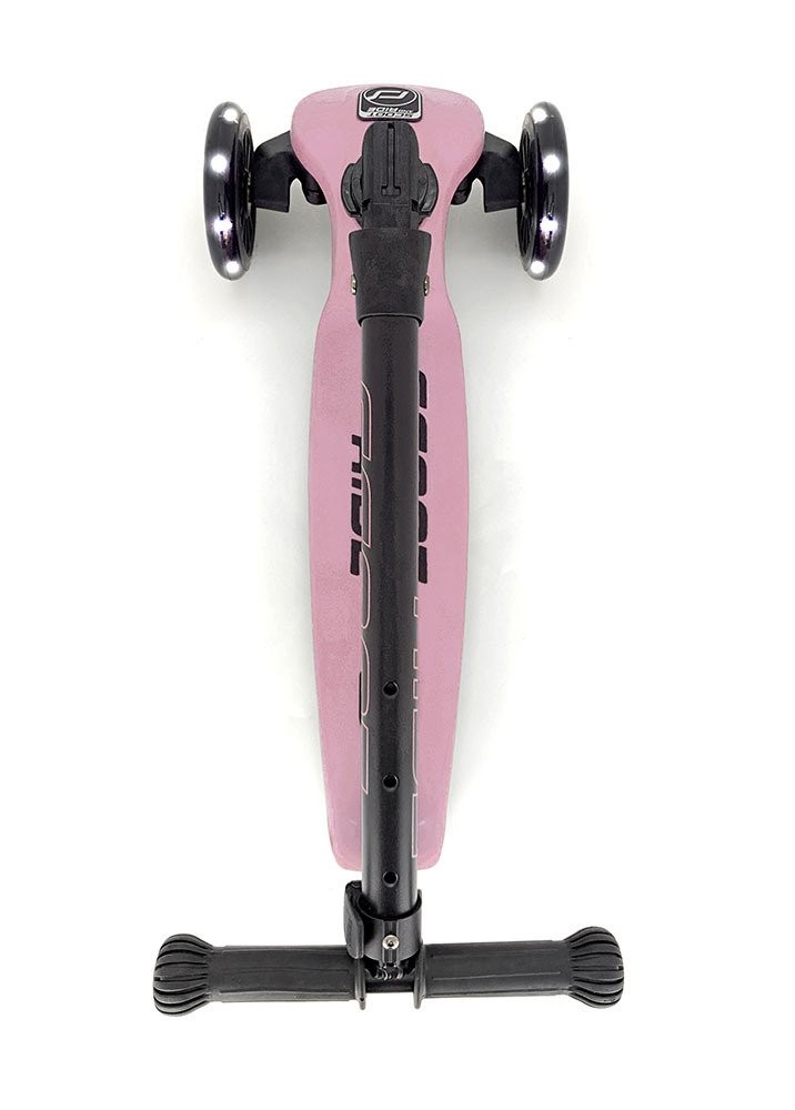 Scootandride, Highwaykick 3 LED Hulajnoga składana ze świecącymi kółkami 3+ Rose Scootandride, Highwaykick 3 LED Hulajnoga składana ze świecącymi kółkami 3+ Rose