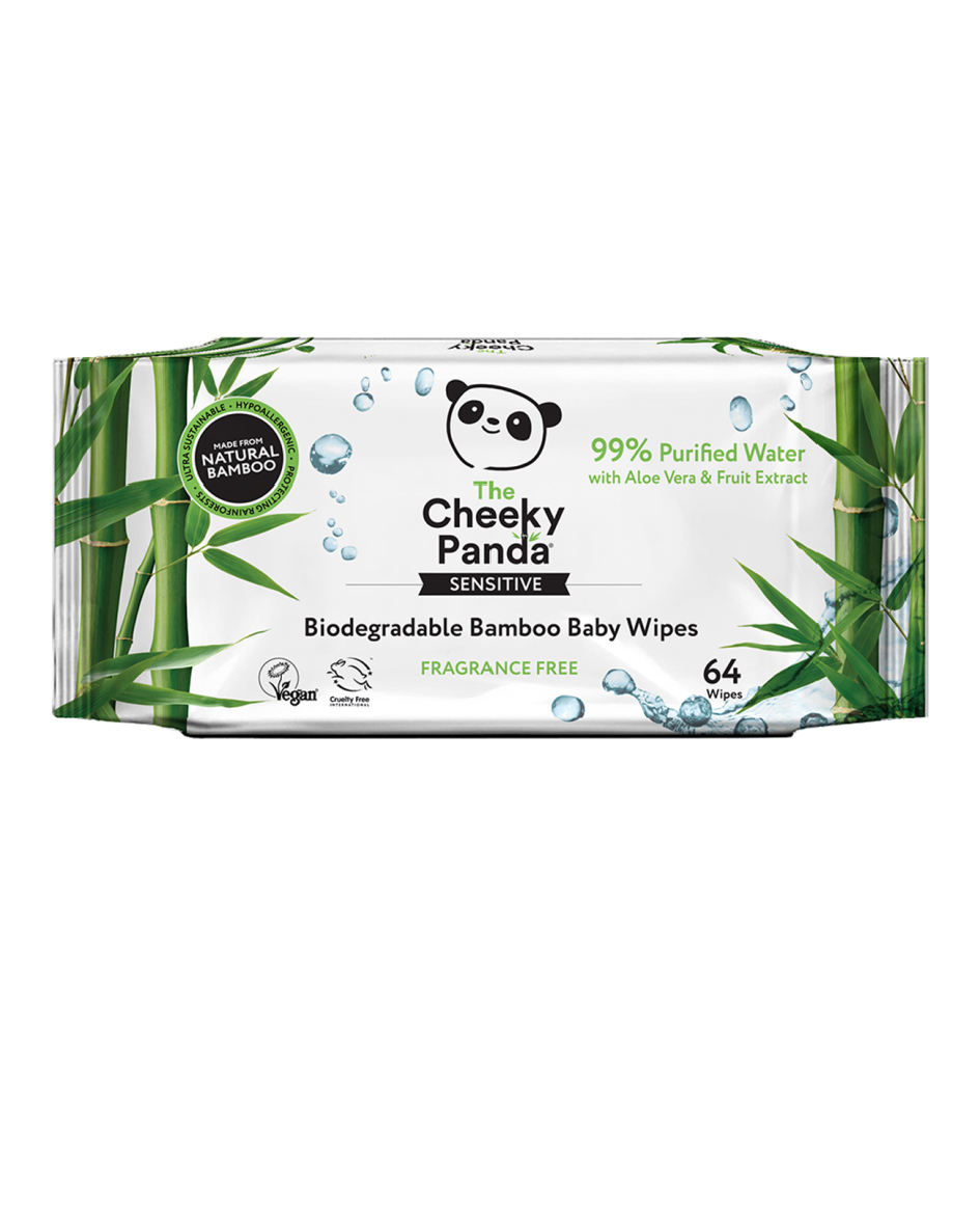 The Cheeky Panda, Bambusowe chusteczki nawilżane