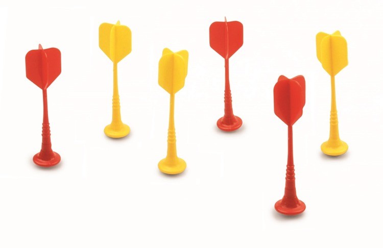 Scratch, Lotki do Rzutek Magnetycznych Czerwono-Żółte Scratch, Lotki do Rzutek Magnetycznych Czerwono-Żółte