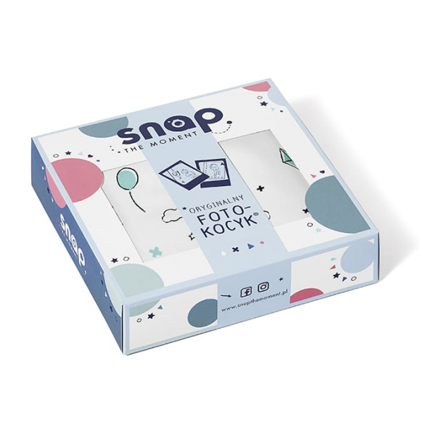 Snap the moment, foto-kocyk minty white Snap the moment, foto-kocyk minty white