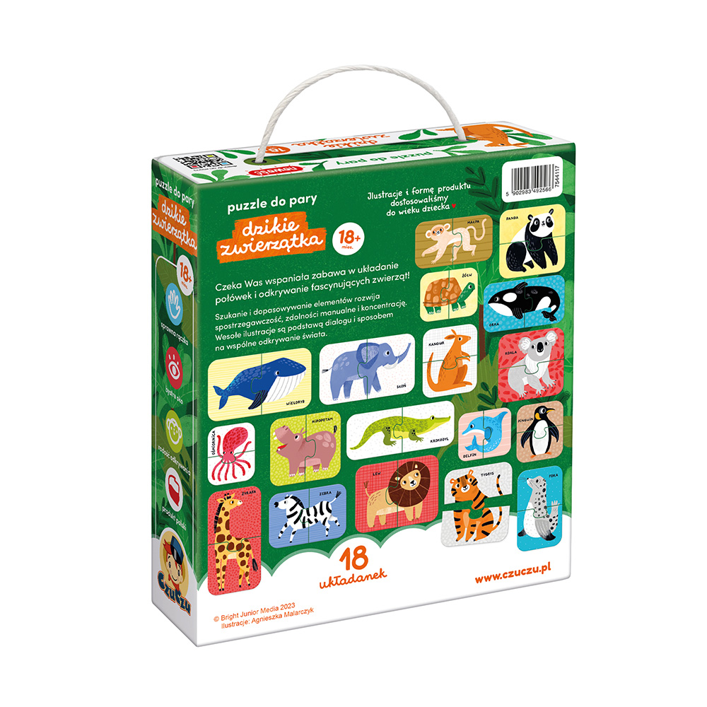 Czuczu,  Puzzle do pary  CzuCzu 18m+