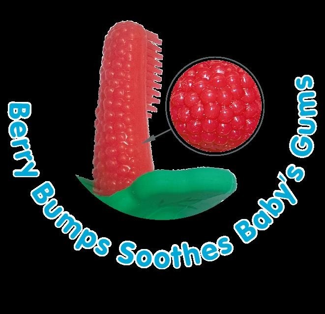 RazBaby, Szczoteczka-gryzaczek do masowania dziąsełek RazBaby, Szczoteczka-gryzaczek do masowania dziąsełek