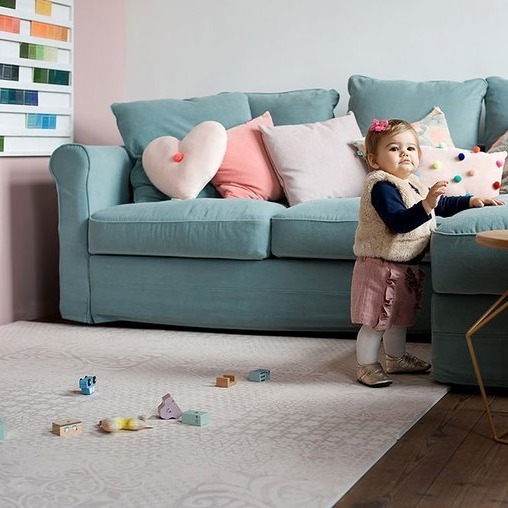 Toddlekind, Mata do zabawy piankowa podłogowa - Prettier Playmat Persian Sand Beige Toddlekind, Mata do zabawy piankowa podłogowa - Prettier Playmat Persian Sand Beige
