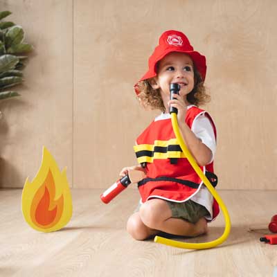 Plan Toys, Zestaw Strażaka Plan Toys, Zestaw Strażaka