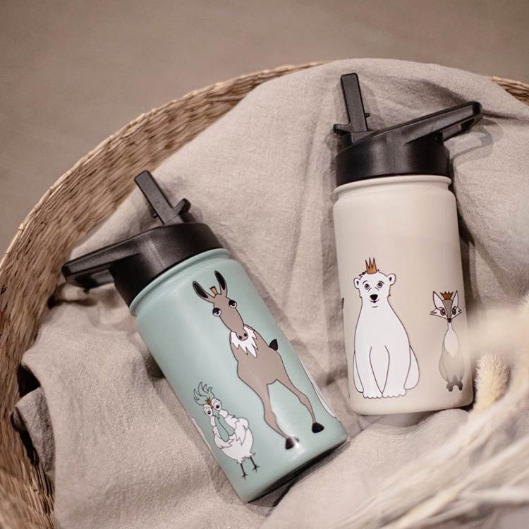 Baby Livia, Butelka termiczna 400 ml Blue Surf Baby Livia, Butelka termiczna 400 ml Blue Surf