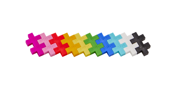 Plus-Plus Mini, Puzzle Po Numerach 250 Szt - Jednorożec Plus-Plus Mini, Puzzle Po Numerach 250 Szt - Jednorożec
