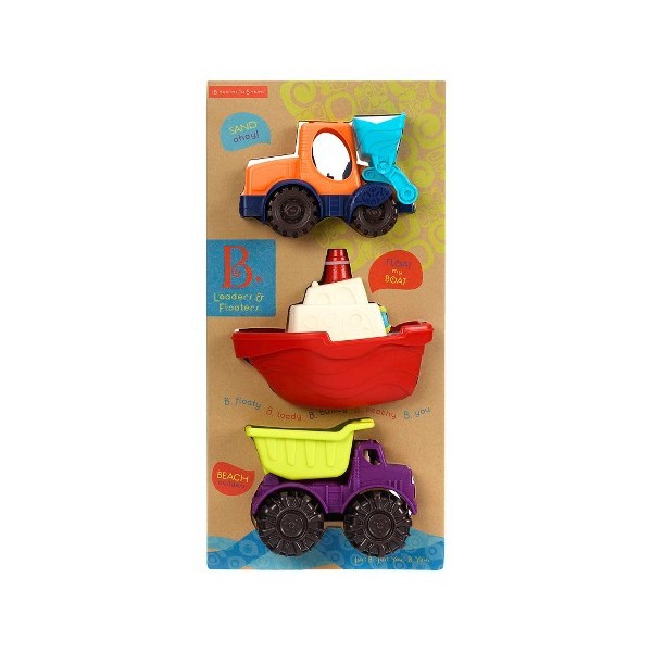 Btoys, loaders & Floaters - Zestaw 3 mini pojazdów Btoys, loaders & Floaters - Zestaw 3 mini pojazdów