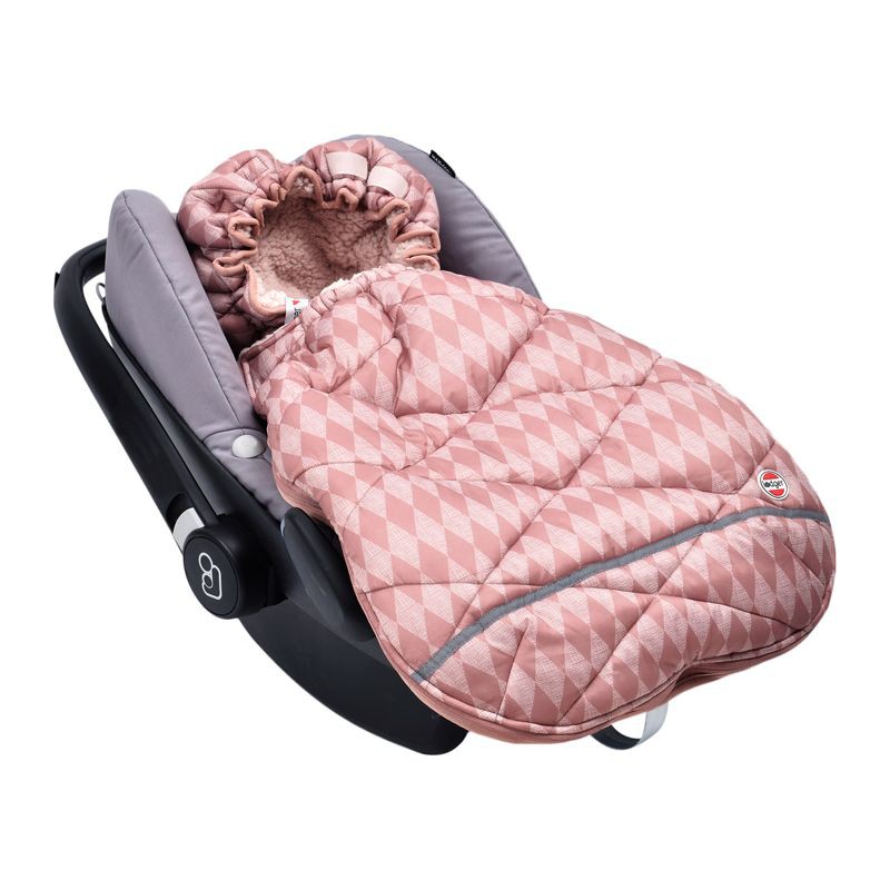 Lodger, Śpiworek do fotelika  Mini Bunker Polyester Print Plush