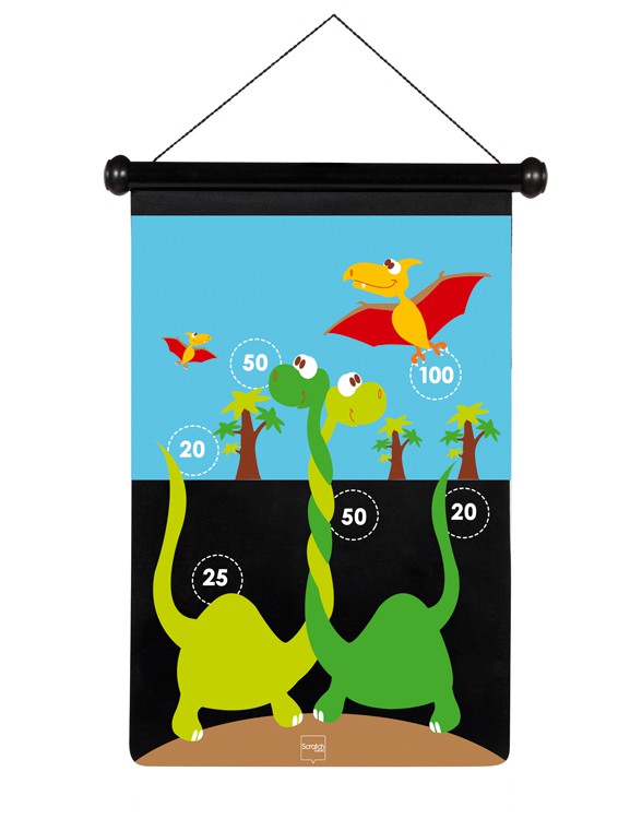 Scratch, Rzutki magnetyczne Duży Dinozaur