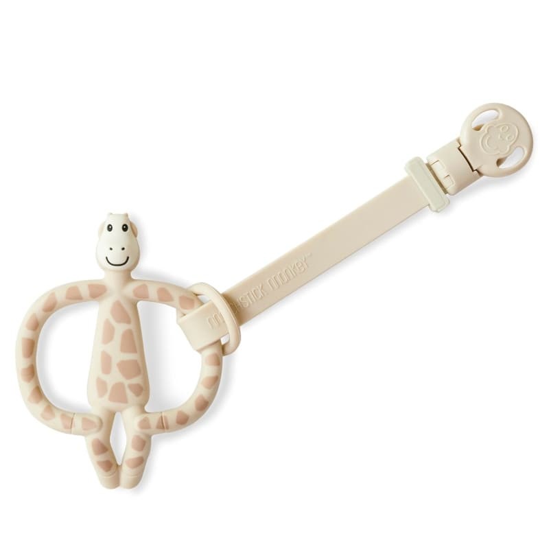 Matchstick Monkey, 2 zawieszki silikonowe MULTI Lion & Giraffe Matchstick Monkey, 2 zawieszki silikonowe MULTI Lion & Giraffe