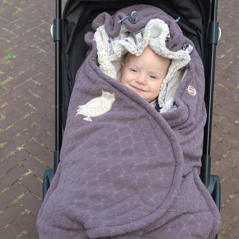 Lodger Polarowy Zimowy Śpiworek Do Wózka Wrzosowy Fleece Mauve Lodger Polarowy Zimowy Śpiworek Do Wózka Wrzosowy Fleece Mauve