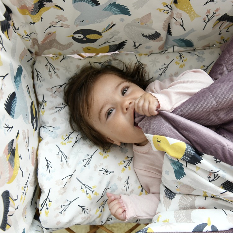 La Millou, Ochraniacz Do Łóżeczka - Sea Beauties Ink La Millou, Ochraniacz Do Łóżeczka - Sea Beauties Ink