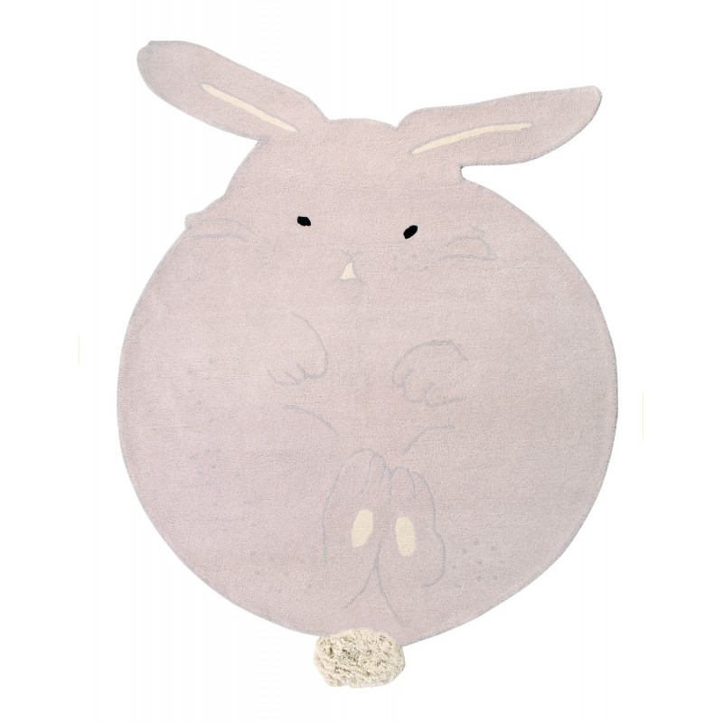 Lorena Canals, Wool Rug Chubby The Bunny Lorena Canals, Wool Rug Chubby The Bunny