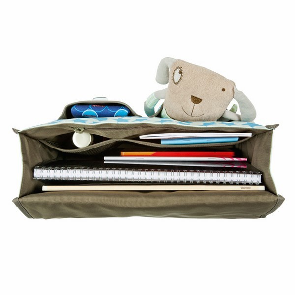 Lassig, tornister Retro 4K Starlight olive