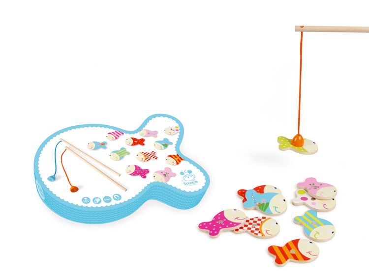 Gra Łowimy rybki (jasny niebieski)