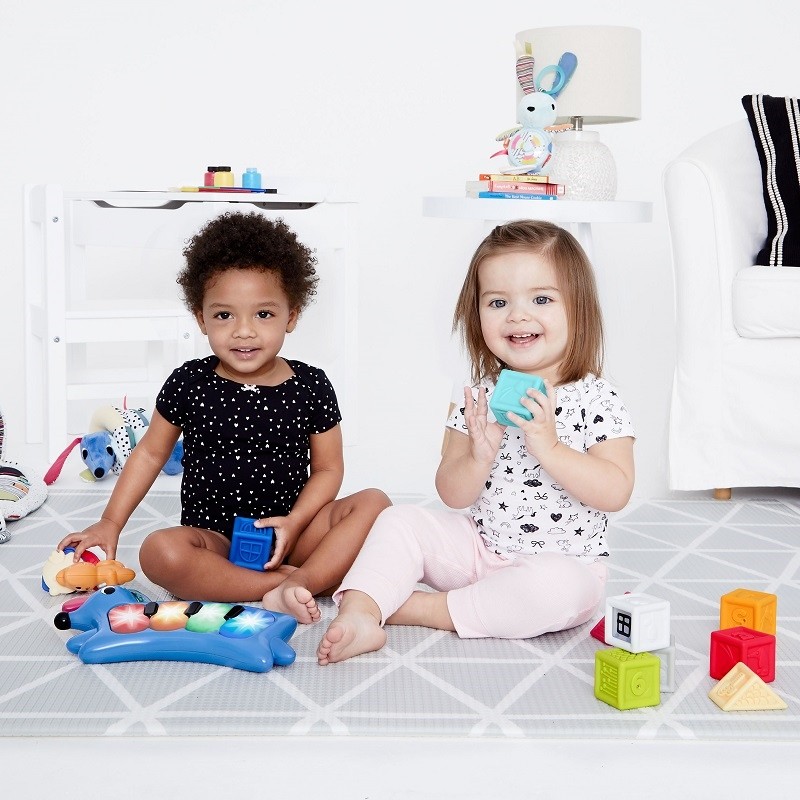 Skip Hop, gumowe klocki Wesołe Podwórko