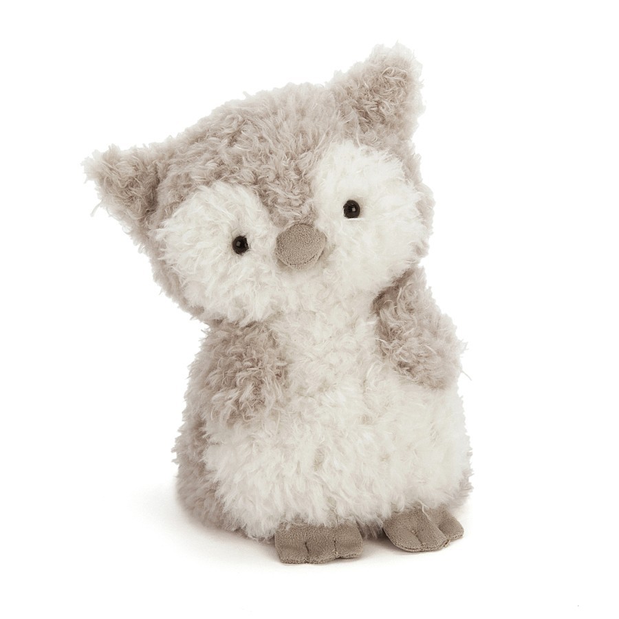 Jellycat, Sówka 18 cm szara