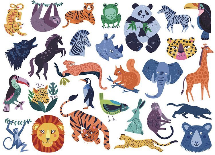 Auzou, Tatuaże Zwierzęta