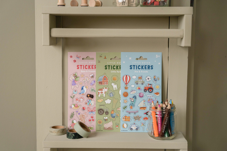 Little Dutch, Naklejki Jim & Friends 