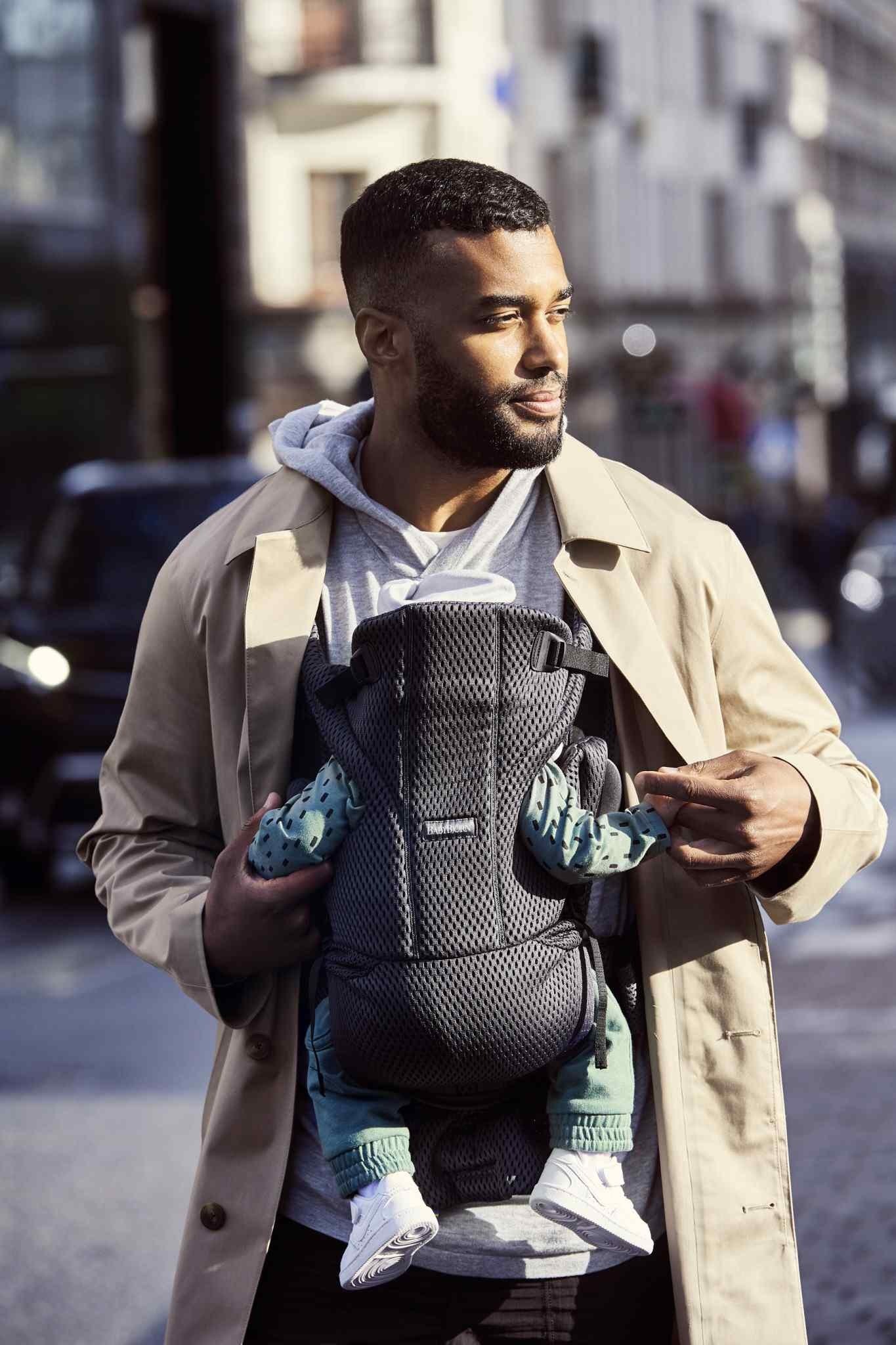 BabyBjorn, MOVE 3D Mesh - nosidełko, Antracyt BabyBjorn, MOVE 3D Mesh - nosidełko, Antracyt