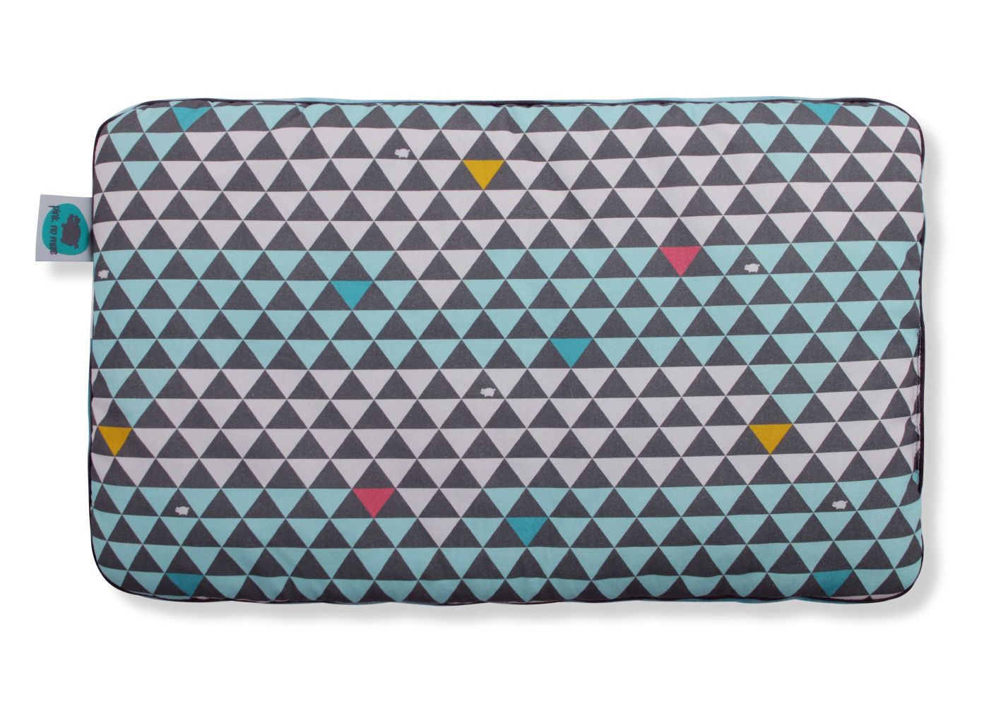 Poduszka bawełniano-welurowa