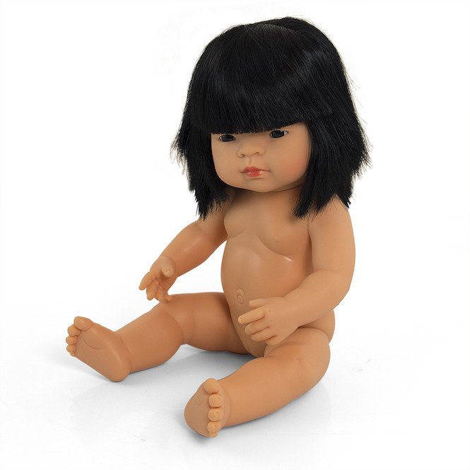 Miniland Doll, Lalka dziewczynka Azjatka 38cm