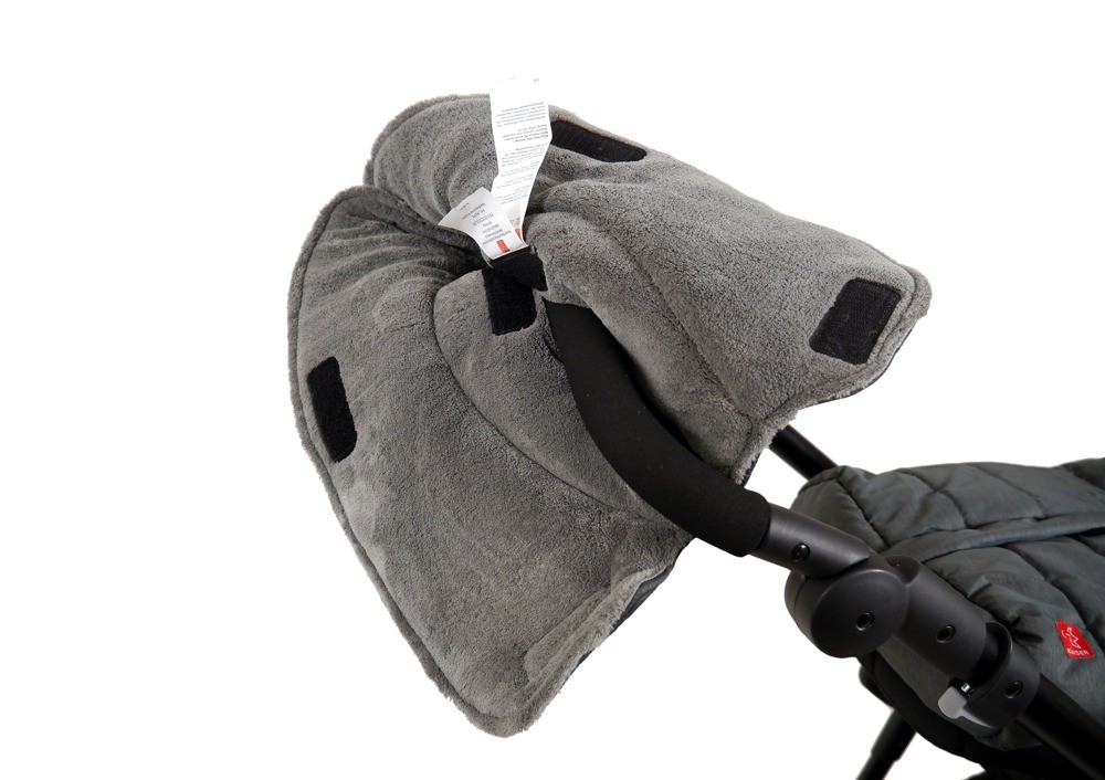 Kaiser, Mufki do wózka ALASKA MELANGE Kaiser niebieskie podwójne