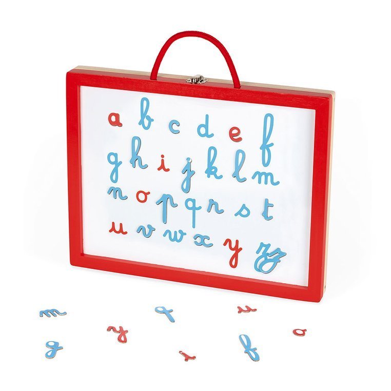 Janod, Tablica z magnesami w walizce 4 w 1 Janod, Tablica z magnesami w walizce 4 w 1