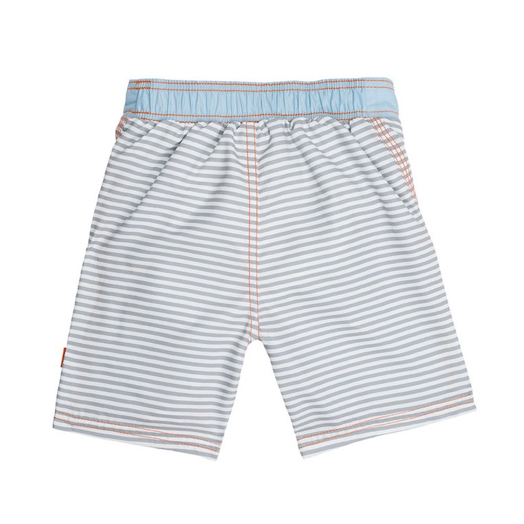 Lassig, Spodenki do pływania z wkładką chłonną Small Stripes UV 50+ 36mc