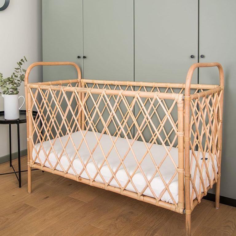 Poofi, Prześcieradło Organic&Color 70x140 - piwonia