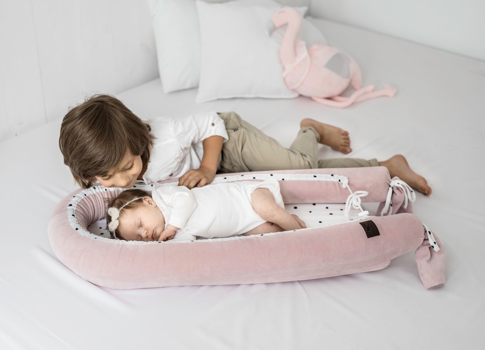 Sleepee, Gniazdko/Kokon Niemowlęcy Royal Baby Pink Sleepee, Gniazdko/Kokon Niemowlęcy Royal Baby Pink
