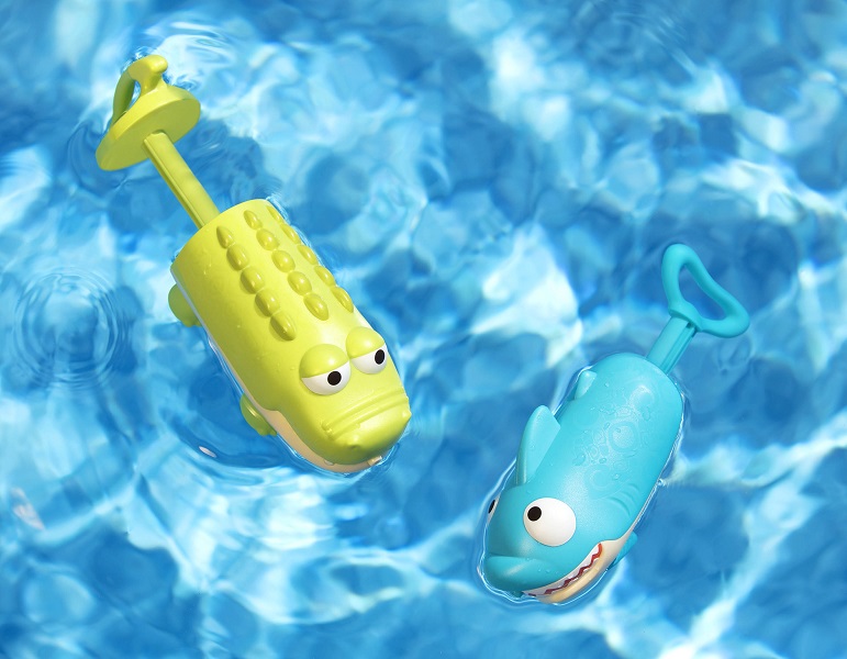 Btoys, Splishin’ Splash – zestaw dwóch sikawek – REKIN i KROKODYL