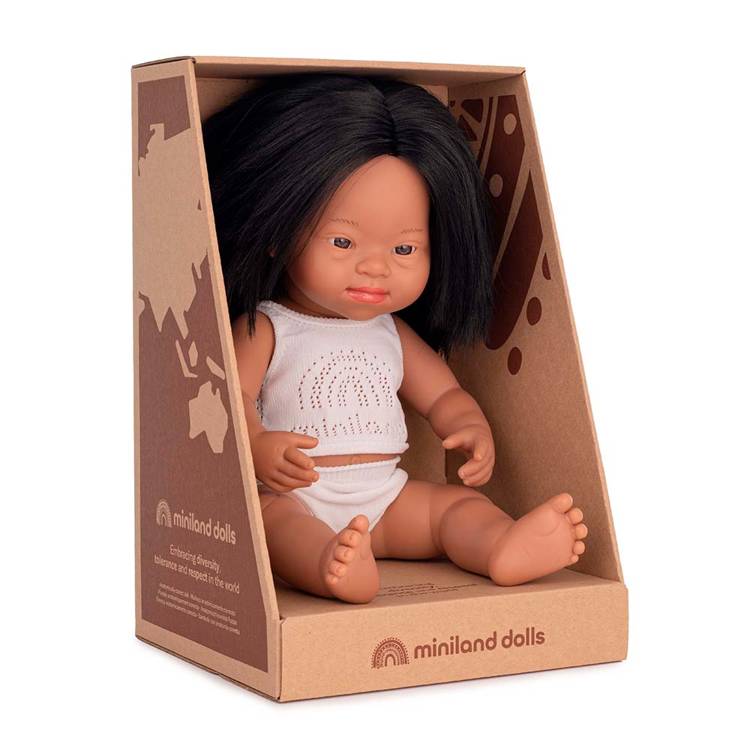 Miniland Doll, Lalka dziewczynka Hiszpanka DS 38cm