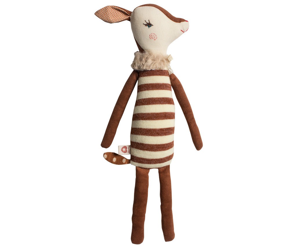 Maileg, Bambi medium 41 cm w paski