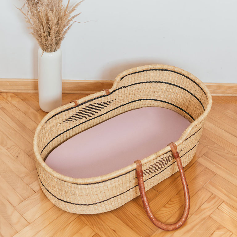 Poofi, Prześcieradło do gondoli Organic - popiel