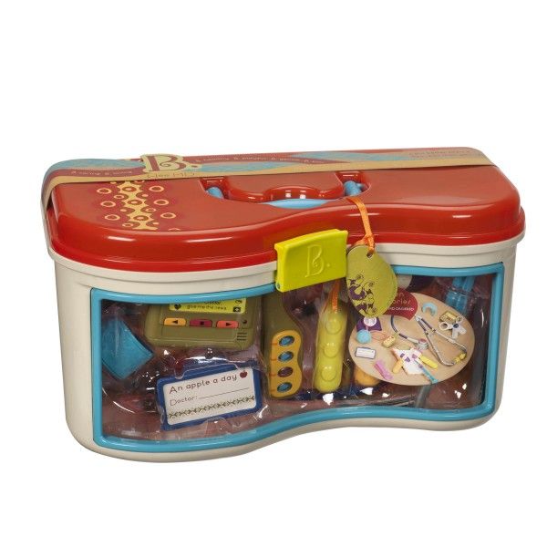 Btoys, zestaw lekarski – w skrzynce z akcesoriami Btoys, zestaw lekarski – w skrzynce z akcesoriami