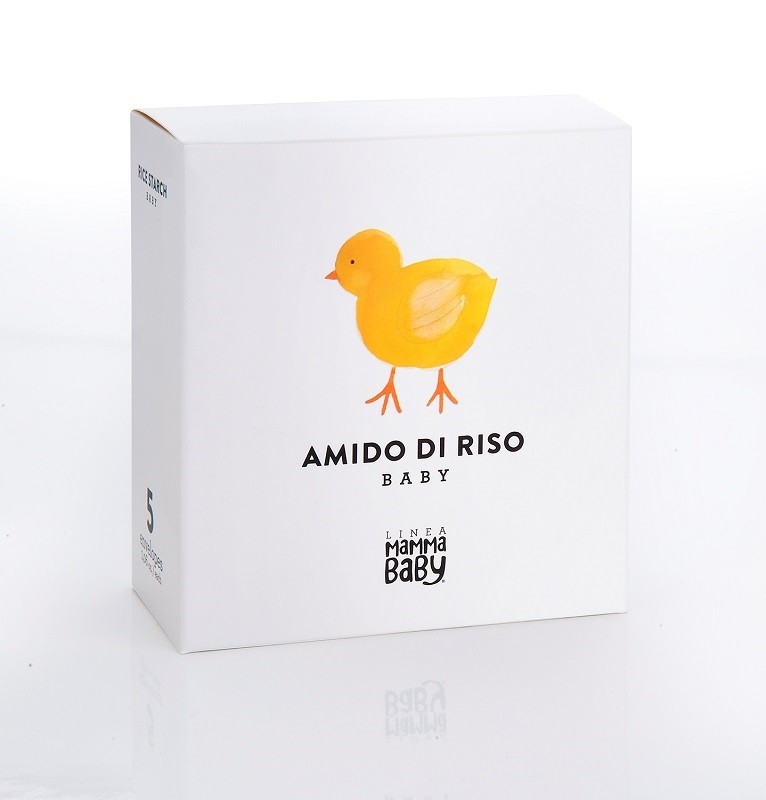 Linea MammaBaby, Skrobia ryżowa Baby Clementino 5 x 30g Linea MammaBaby, Skrobia ryżowa Baby Clementino 5 x 30g