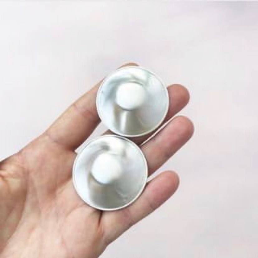 Srebrne nakładki na brodawki piersiowe Silverette