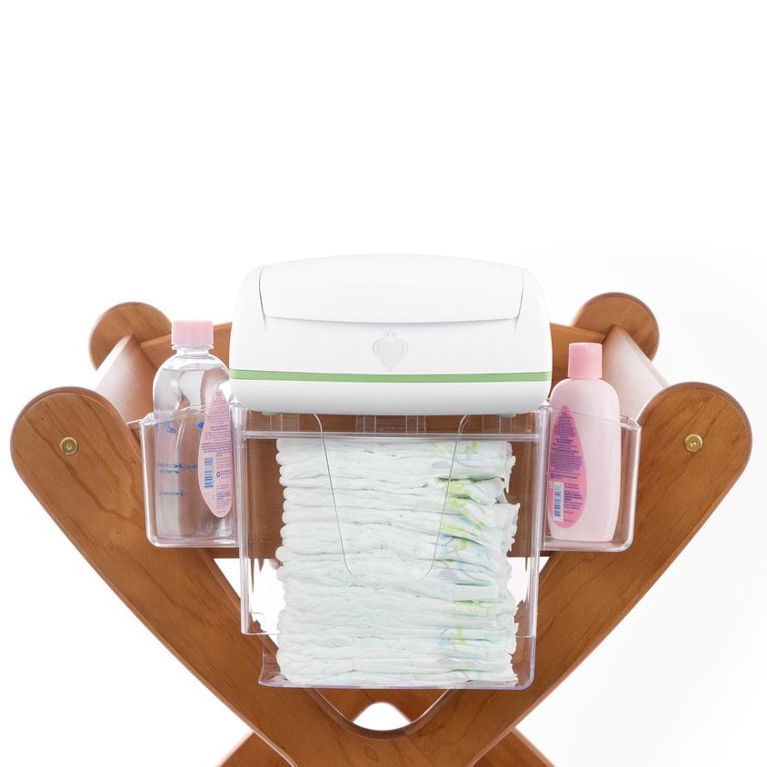 Organizer na pieluszki do łóżeczka