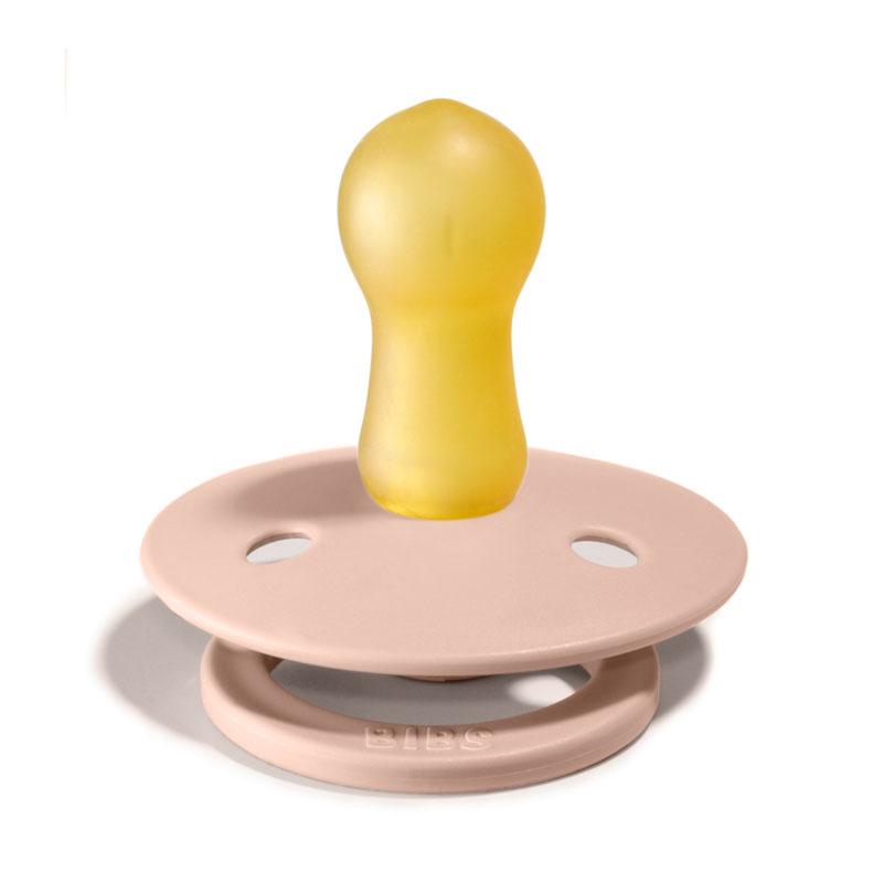 Bibs, 2-Pack Cloud & Blush M Smoczek Uspokajający kauczuk Hevea