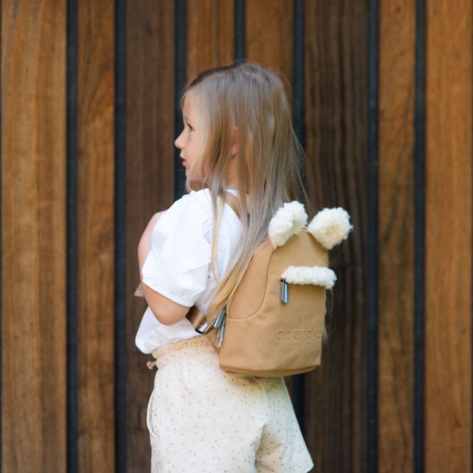 Childhome, Plecak dziecięcy My First Bag Suede-Look Childhome, Plecak dziecięcy My First Bag Suede-Look